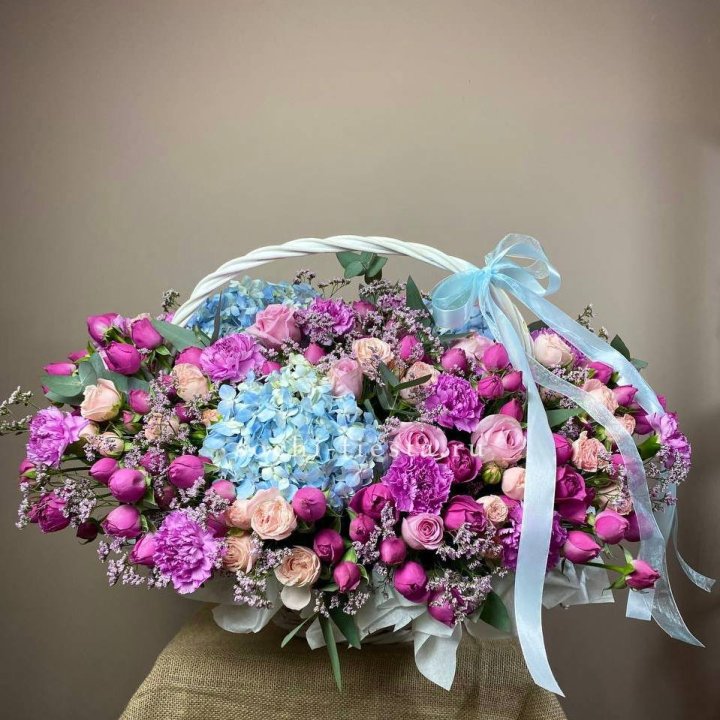 Авторская корзина "Лавандерия" в Иваново