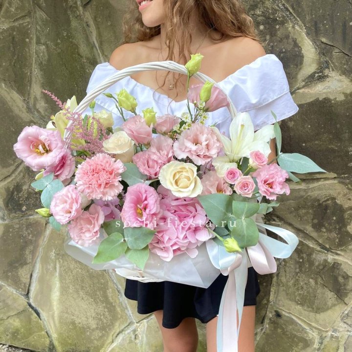 Авторская корзина "Миа" в Иваново