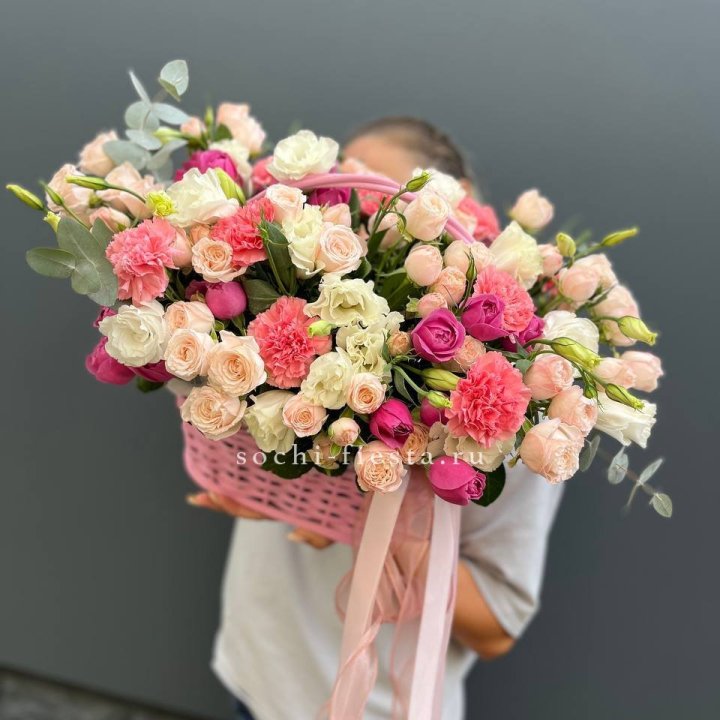 Цветочная корзина "Флоренция" в Иваново