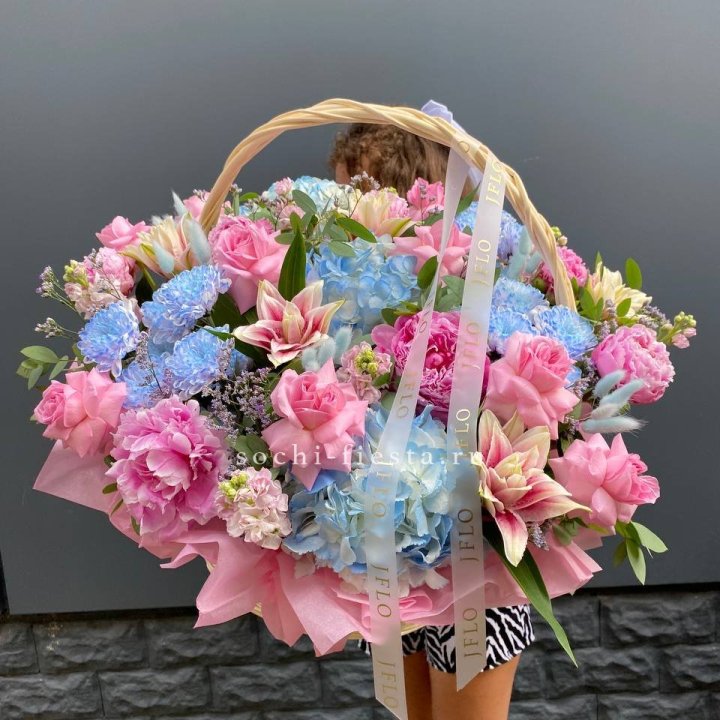 Яркая корзина "Летнее настроение" в Иваново
