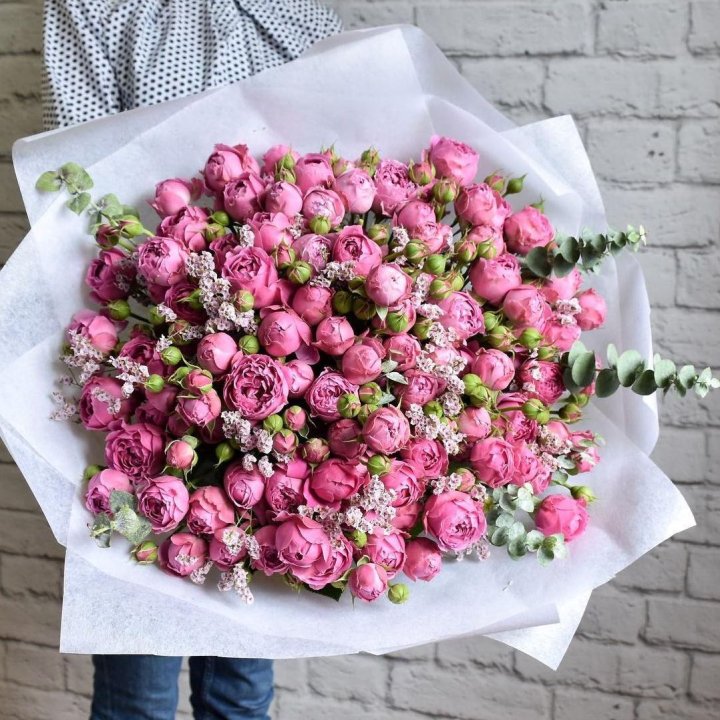 51 кустовая роза в Иваново