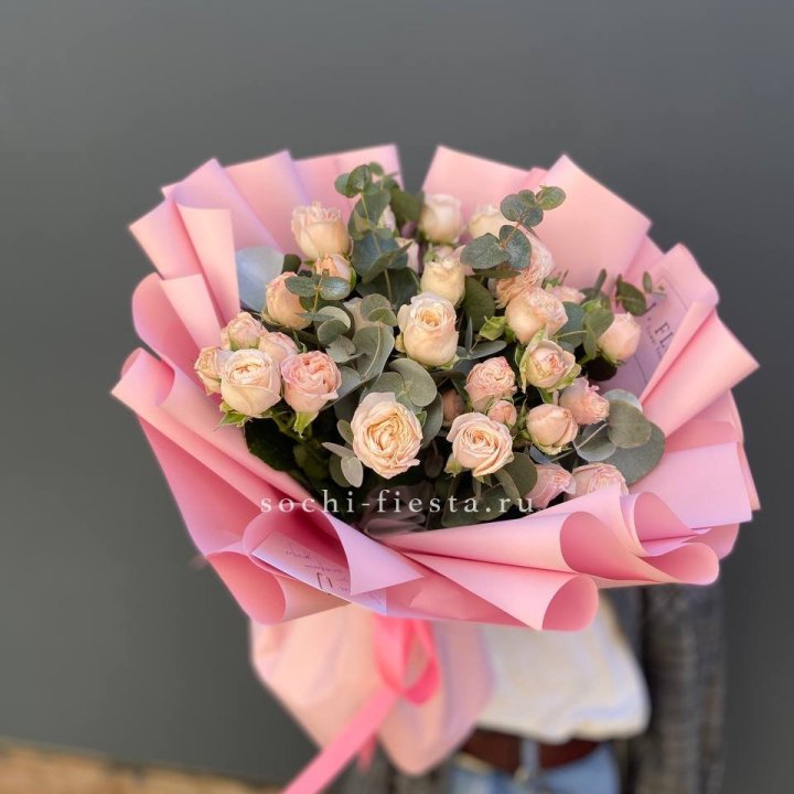 Букет пионовидных роз Cute Love в Иваново