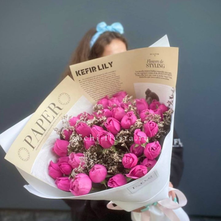 Пионовидные розы баблс №3 в Иваново