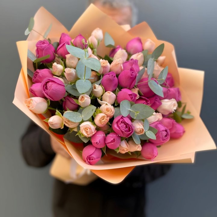 Букет кустовых роз Тендернес в Иваново