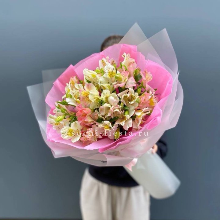 букет альстромерий "Черри" в Иваново