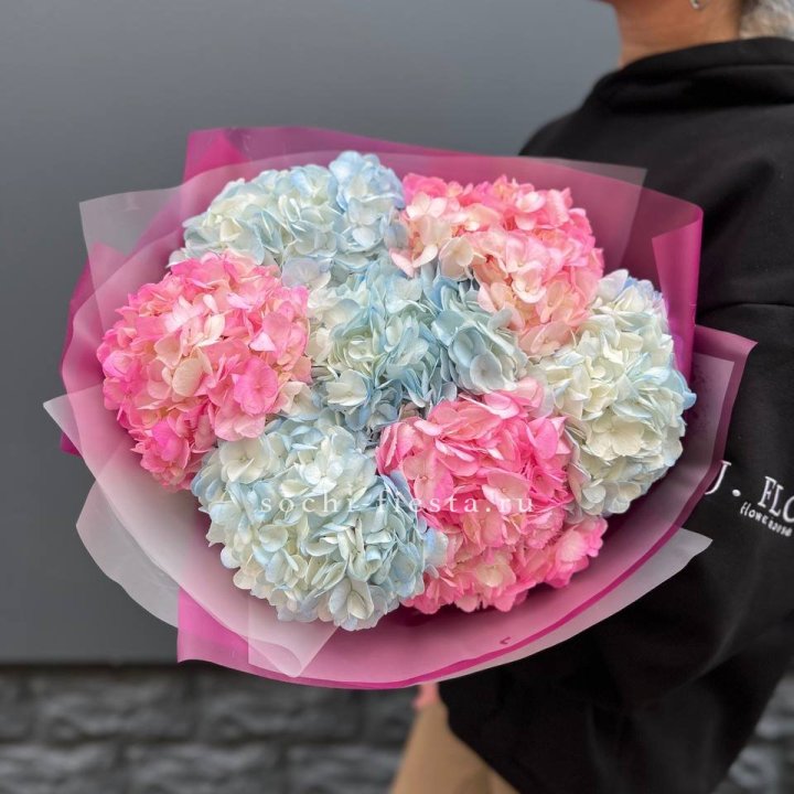 Букет гортензий "Тоника №2" в Иваново