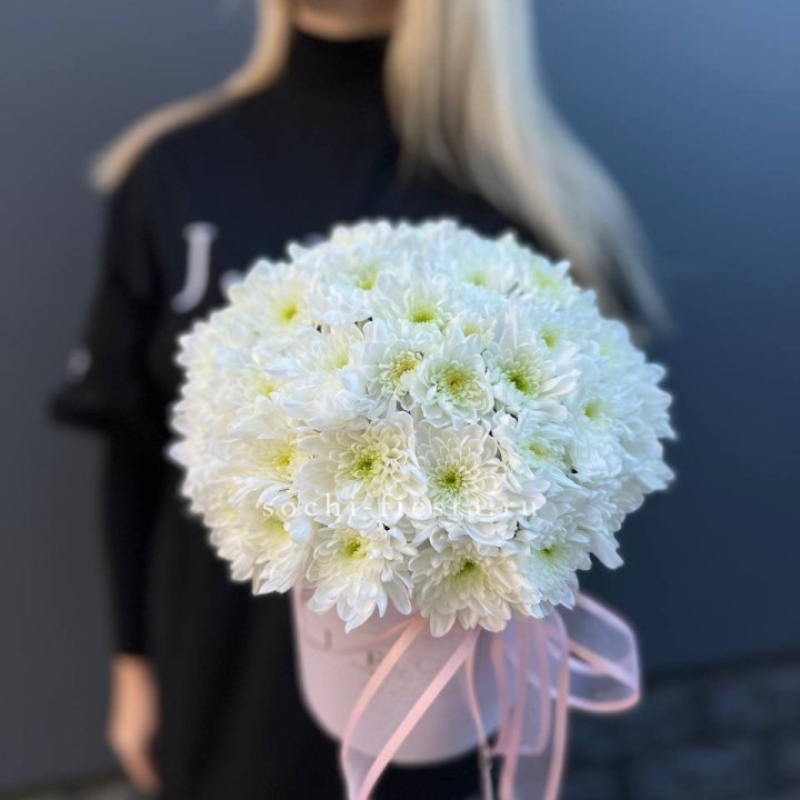 Коробка с хризантемами №1 в Иваново