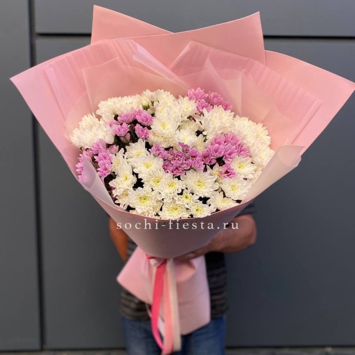  Букет хризантем- гигант  в Иваново