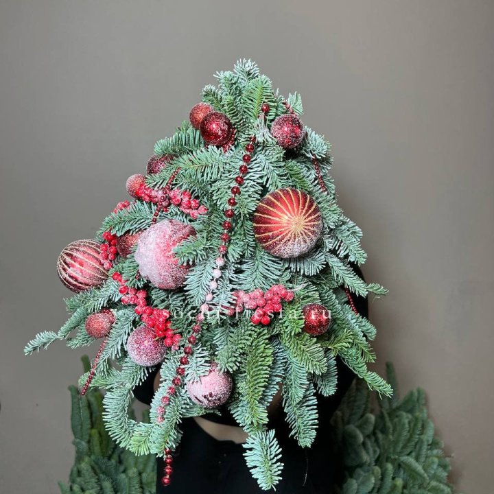 Ёлка красная в Иваново