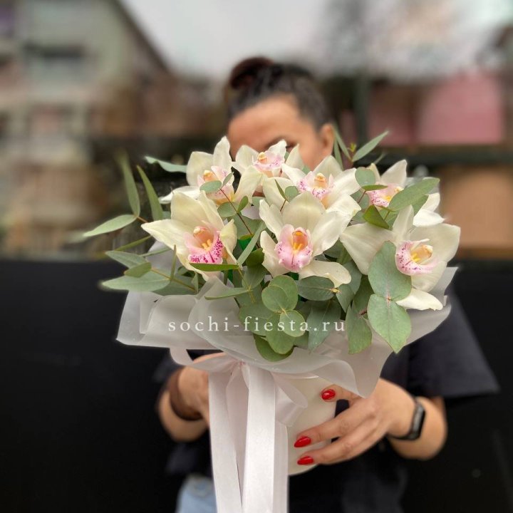 Бокс с орхидеями в Иваново