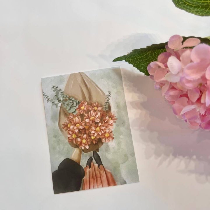 Открытка к букету "Букет" в Иваново