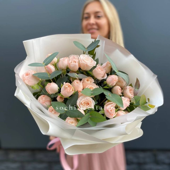 Букет кустовых роз "Фреш" в Иваново