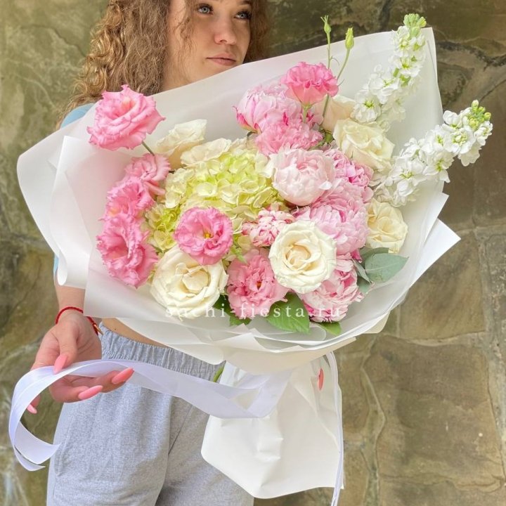 Букет с пионами №3 в Иваново