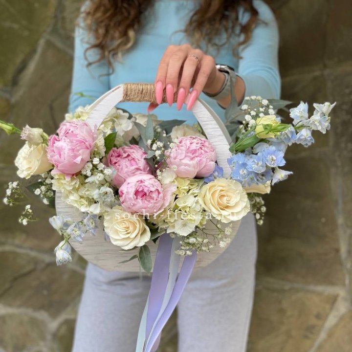 Ящик с пионами в Иваново