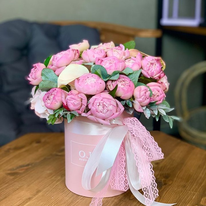 Композиция с пионами №1 в Иваново