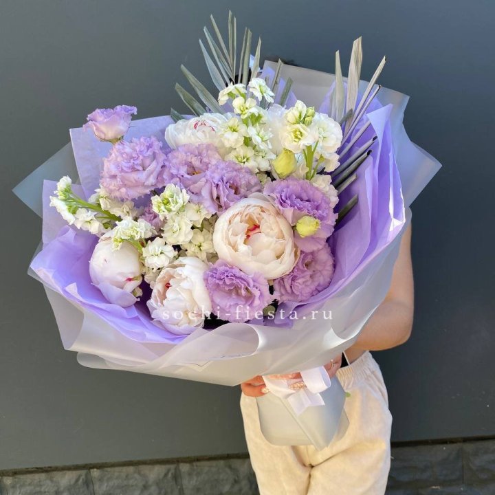  Букет "Лавандовое мороженое" в Иваново