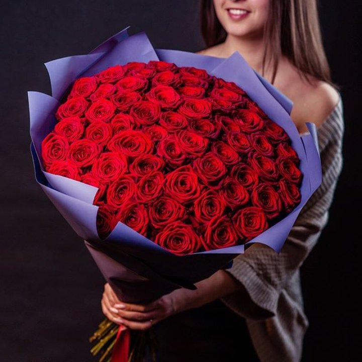 71 красная роза в Иваново