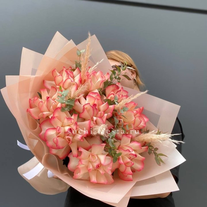 9 Французских роз Джумилия  в Иваново