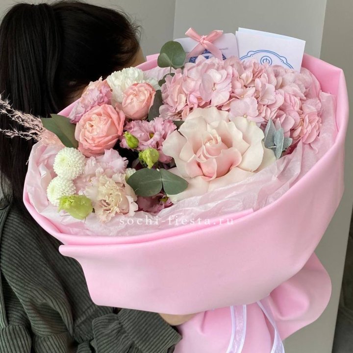 Авторский букет "Пинки" в Иваново