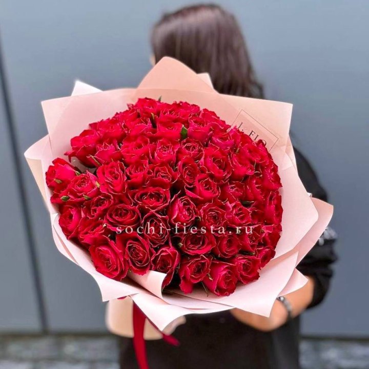 55 кенийских роз в Иваново