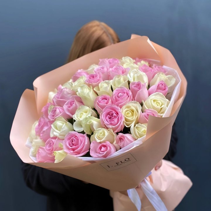 55 роз микс нежности в Иваново