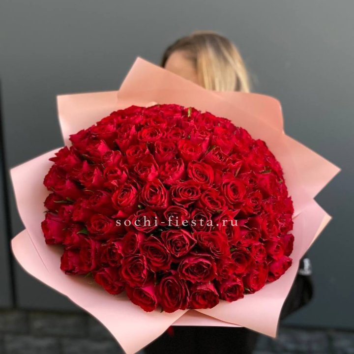101 роза мадам ред в Иваново