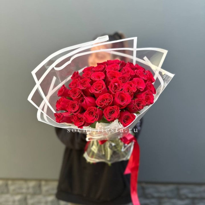 31 красная роза в Иваново