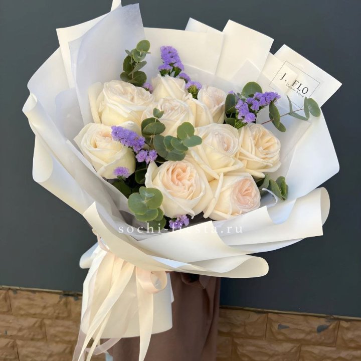Букет из роз Вайт охара в Иваново