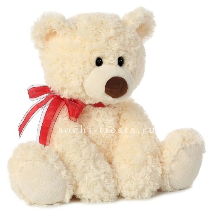Белый плюшевый мишка  в Иваново