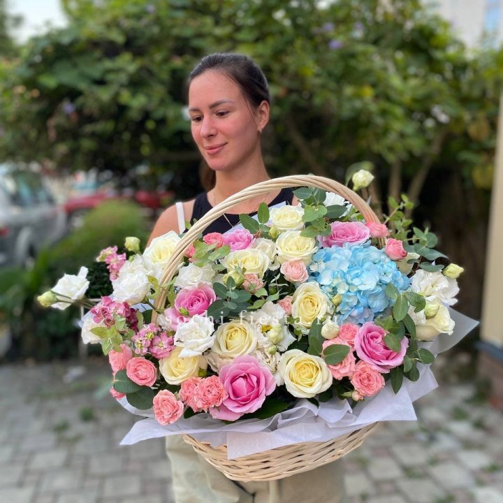 Цветочная корзина №2 в Иваново