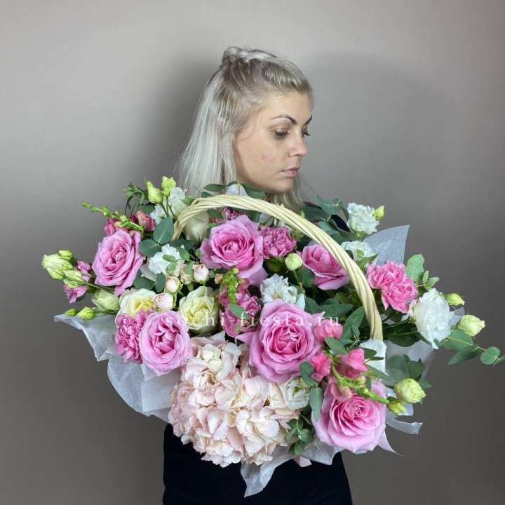 Цветочная корзина № 5 в Иваново