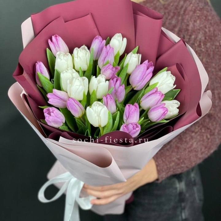 25 тюльпанов микс в Иваново