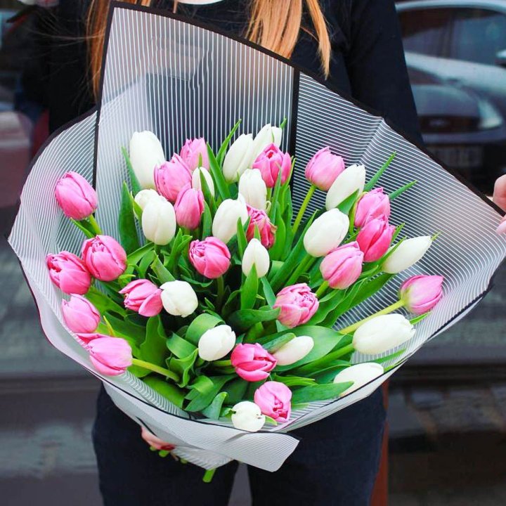 29 тюльпанов микс в Иваново