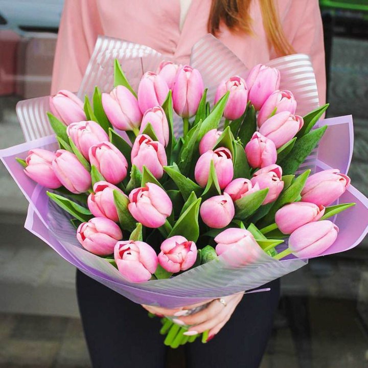25 тюльпанов "Айс крем" в Иваново