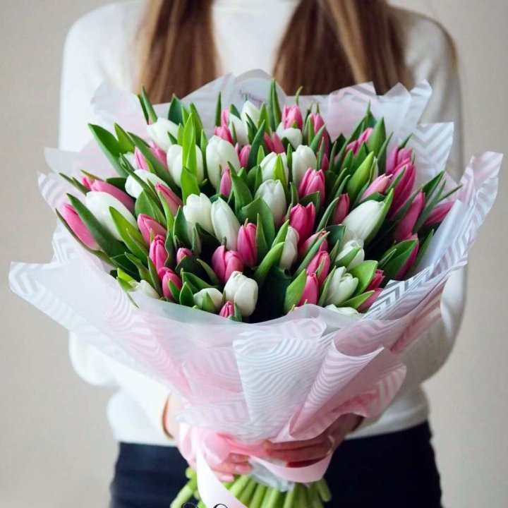 Букет тюльпанов "Лолита" в Иваново