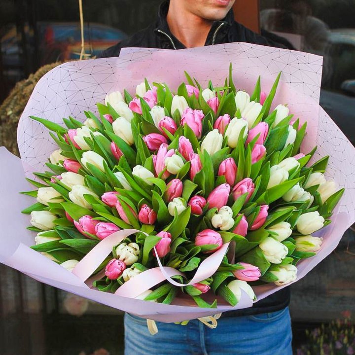 101 тюльпан микс в Иваново