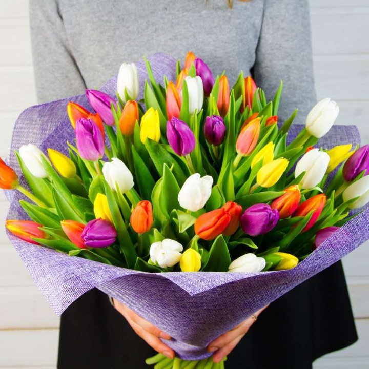 51 тюльпан "Рандом" №2 в Иваново